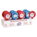 Christmas Milk Chocolate Foiled Lollipop 1oz