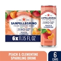 San Pellegrino Peach & Clementine Zero 6pk
