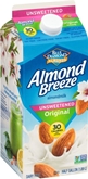 Almond Breeze Unsweetened Original (64oz)