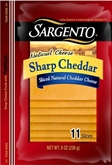 Sargento Pre-Sliced Sharp Cheddar (8 oz)