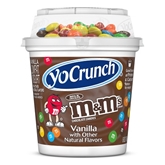 Yo Crunch Vanilla Yogurt with M&Ms (6oz.)