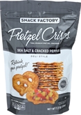 Snack Factory Sea Salt & Cracker Pepper Pretzel Crisps (7.2oz)