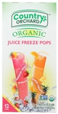 Country Orchard Organic Pops Strawberry/ Orange