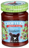 Crofter's Org Raspberry Fruit Spread (10 oz)