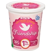Friendship Low Fat Cottage Cheese (16oz)