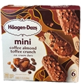 Haagen Dazs Mini Coffee Almond Toffee Crunch 6ct