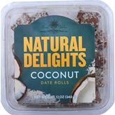 Natural Delights Mini Rolls Coconut