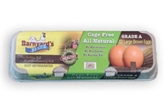 Barnyard's Best Organic Cage Free Large Brown Eggs 1 Dozen