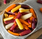 Carrots Baby Rainbow Mix Peeled Cal Organic 12oz