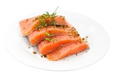 Spicy Salmon Filet with Cilantro (Oven-Ready)