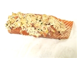 Salmon Fillet Stuffed with Crab Meat