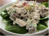 Turkey Salad With Dried Cranberries & Pecans