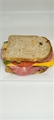 Roast Beef with Cheddar & Avocado on Whole Wheat Bread
