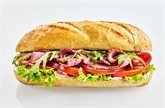 Hero Pastrami Sandwich