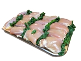 Abhf Veg.Diet Air-Chilled Cage Free Chk Thighs Bnl