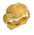 Garlic Knot Chicken Parm Slider