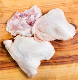 Organic Chicken Thighs (Bone-In)