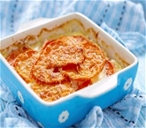 Sweet Potato Au Gratin