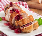 CRANBERRY PECAN STUFFED BREAST