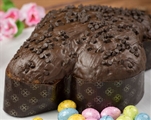 Colomba Gocce Di Cioccolato slice