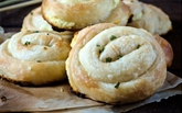Vegan Spinach And Leek Swirls