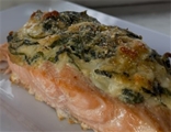 Stuffed Salmon With Spinach and Mozzarella