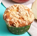 Large Homemade Apple Crumb Muffin