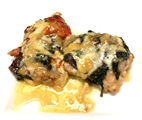 Spinach & Mozzarella Stuffed Chicken Thighs