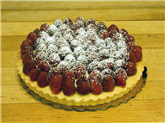 Raspberry Lemon Tart 7"
