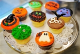 Large Halloween Cupcakes
