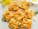 Rosemary Focaccia Square