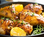 Organic Greek Lemon Chicken Thighs
