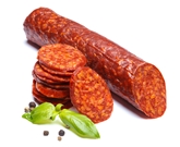 Spanish Style Chorizo Slicing