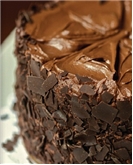Chocolate Silk Cake 4"