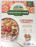 Cascadian Farm Organic Cinnamon Crunch Cereal (9.2oz)