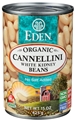 Eden Organic Cannellini Beans No Salt Added 15oz
