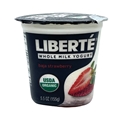 Liberte Organic Strawberry Yogurt