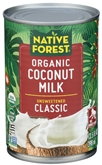 Native Forest Organic Unsweetened Coconut  Milk (13Oz)