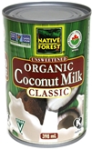 NATIVE FOREST ORGANIC UNSWEETENED COCONUT  MILK (13OZ)