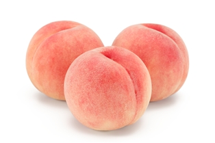 Organic White Peaches