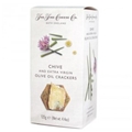 The Fine Cheese Co Extra Virgin Olive Oil & Chive Crackers (4.4 oz)