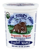 Seven Stars Organic Maple Yogurt (32 oz.)