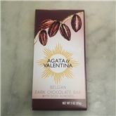 A&V Belgian Diced Almond Dark Chocolate Bar (3oz.)