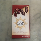 A&V Belgian Diced Almond Milk Chocolate Bar (3oz.)