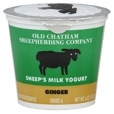 Old Chatam Sheep's Milk Yogurt - Ginger (6 oz.)