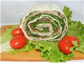 Roast Beef Pinwheel Sandwich
