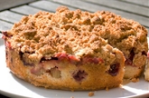 6" Cranberry Rhubarb Crumb Pie