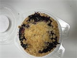 Blueberry Crumb Pie 6"
