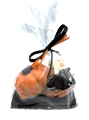 Halloween Chocolate Pumpkin with Ghost & Bats