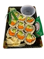 Brown Rice Vegetable Roll (9Pc)
